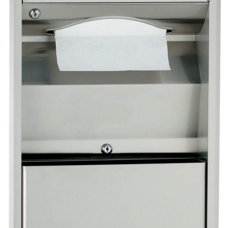 Tissue drawer with Dustbin