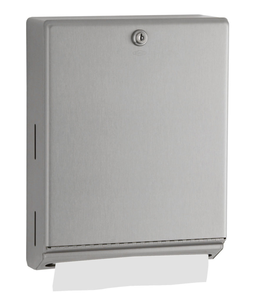 Surface-Mounted Paper Towel Dispenser