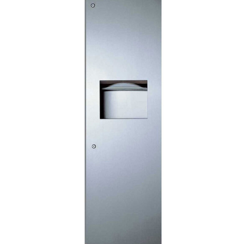Bathroom tissue drawer and dustbin