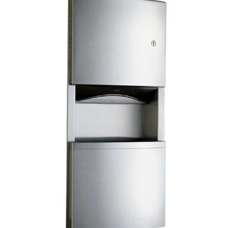 tissue holder with dustbin